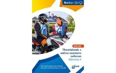 Motor ANWB Theorieboek + Online A - Alletheorieboeken